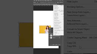 Convert To Smart Photoshop Tutorial viralshort graphicdesign photoeditingtutorial trand editz [upl. by Aetnuahs727]