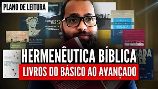 GUIA COMPLETO SOBRE HERMENÊUTICA BÍBLICA leia nesta ordem [upl. by Eudocia]