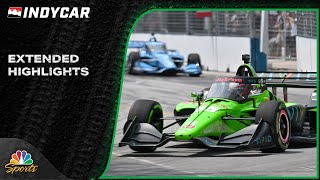 IndyCar Series EXTENDED HIGHLIGHTS Honda Indy Toronto  71623  Motorsports on NBC [upl. by Vernen]