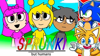 SPRUNKI but THEY ARE HUMAN [upl. by Peadar]