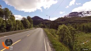 Norwegen 2014  von Ballangen nach Olsborg [upl. by Cavanagh]