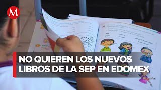 Buscan frenar la entrega de libros de texto en el Edomex con más de 50 mil firmas y un amparo [upl. by Octavie]