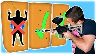 DONT PAINTBALL The PERSON In The WRONG MYSTERY BOX CHALLENGE  SoCassie [upl. by Nedi]