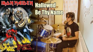 Hallowed Be Thy Name  Iron Maiden  Drum Cover [upl. by Yznyl]