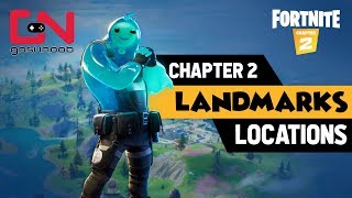 Visit 15 Different Landmarks Walkthrough  Fortnite Chapter 2 Landmarks Locations [upl. by Oliana936]