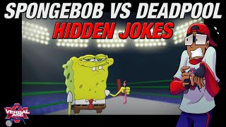 Spongebob vs Deadpool Hidden Jokes  Cartoon Beatbox Battles [upl. by Alcine]