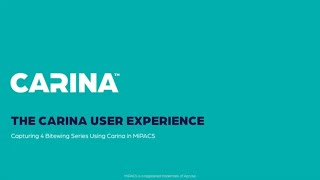 The Carina User Experience in MiPACS [upl. by Harwell]