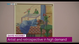 David Hockney Talks About Painting Routine [upl. by Eduino391]