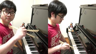 Chopsticks on Piano Literally [upl. by Nafis719]