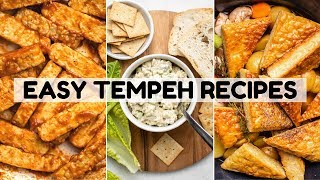 Easy  Yummy Tempeh Recipes Vegan [upl. by Reis194]