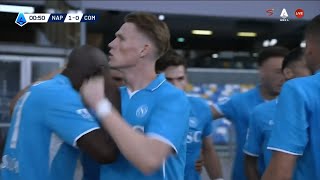 SCOTT MCTOMINAY GOAL  NAPOLI VS COMO [upl. by Wilkins68]