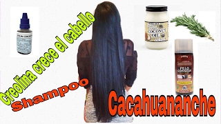 Creolina Crece el cabello rápido Preparando el Shampoo de Cacahuananche [upl. by Acissaj]