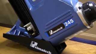 Reviewing the Primatech P245 Floor Nailer  City Floor Supply [upl. by Chally296]