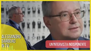 Unintervista indisponente  Alessandro Barbero in TV 2020 [upl. by Onitsirc]