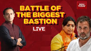 Rahul Kanwal LIVE Is Rahul Gandhi Ducking An Amethi Fight  2024 Election LIVE News  India Today [upl. by Merrie]