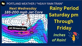 Portland Weather Weekend Rain Arrives Saturday PM [upl. by Norved795]