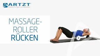 ARTZT vitality MassageRoller  Rücken [upl. by Mireille]