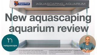 New Superfish aquascaping aquarium review stepbystep setup 2021 [upl. by Broadbent]