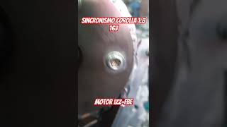 Sincronismo Motor Toyota corolla 18 16v izzfbe [upl. by Sandler]