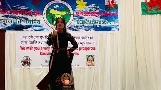 Khasai Ramro Nachna Ta Jandina Ma dance performed by Creezana Bhandari [upl. by Raseda]