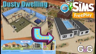 The Sims Freeplay Sim Springs Part 2 Dusty Dwelling Walkthrough Sandy Suburbs [upl. by Thurmond513]