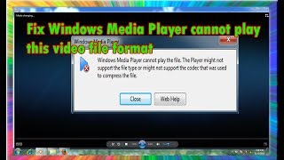 how to fix windows media player cannot play the file 100 solved [upl. by Conal815]