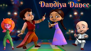 Super Bheem  Dandiya Dance  Best Navratri Cartoon  Navratri special [upl. by Nea]