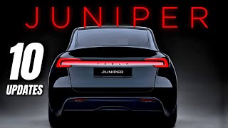 10 MAJOR Features  NEW Model Y Juniper 2025 [upl. by Doane]