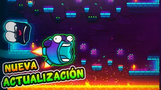 JUGANDO LA NUEVA ACTUALIZACIÓN DE GEOMETRY DASH 22 [upl. by Karel]