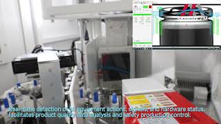 Seamark battery Xray inspection machine XB8100 working video [upl. by Esiuol]