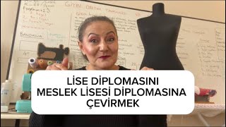 DÜZ LİSE DİPLOMASINI MESLEK LİSESİ DİPLOMASINA ÇEVİRMEK  USTA ÖĞRETİCİ BAŞVURU  Ustalık Belgesi [upl. by Ryann276]