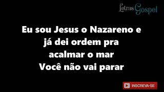 Você não vai Parar PlaybackLetraSamuel Messias [upl. by Jermain887]