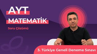 Endemik Yayınları 20232024 3 TG Deneme Sınavı AYT  Matematik Video Çözümlü Cevap Anahtarı [upl. by Eunice]