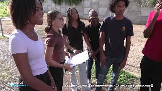 MARTINIQUE Positive Outremer  Les démarches environnementales du lycée Schoelcher [upl. by Bilbe569]