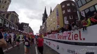 Köln Marathon am 02102016  Halbmarathon [upl. by Idnahs]