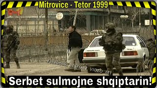 Momenti kur sulmohet shqiptari ne veri te Mitrovices  Tetor 1999 [upl. by Ellednahc38]