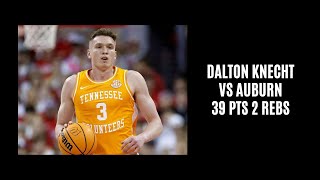 Dalton Knecht vs Auburn 39 PTS 2 REBS 3 STLS 22824 [upl. by Redleh]