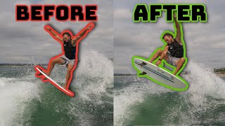 WakeSurfingHow To Air On A WakeSurf Board [upl. by Palla]