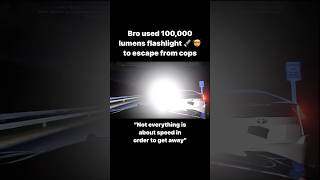 Prius Blinded Cops To Escape😳💀 autviralvideo shorts police fyp explore viralshorts viral [upl. by Taddeo]