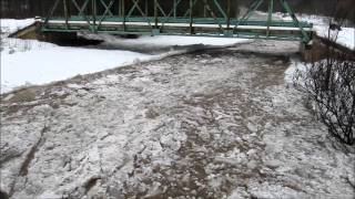 Ice FlowJam Footage [upl. by Antipas]