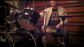 Allan Holdsworth  Panic Station  Drum practice by KATSUO [upl. by Aguayo]