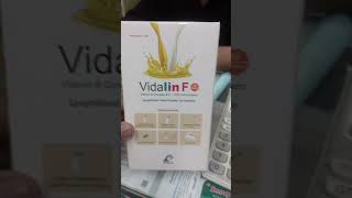 Vidalin F IV infusion vitamin [upl. by Kylynn]