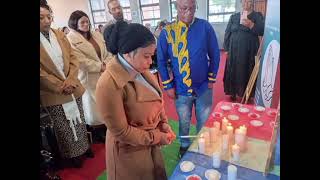 The memorial services of the late Khoeses Hendriena Tieties at Atlantis [upl. by Atinaw]