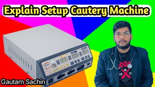 Full setup Cautery Machine trending hospital youtube videos video viralvideo cautrey [upl. by Aierdna]