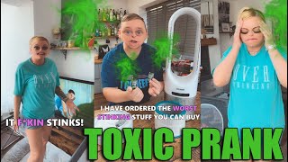 Fart Liquid in the filter FAN PRANK 🤮 [upl. by Nerhe138]