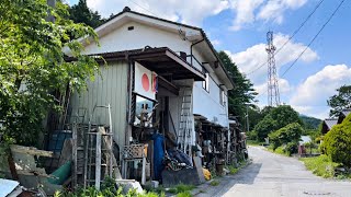 Walk Through Nakasendo Neighbourhoods Village in Japan  Countryside Village 4K Walk  Nature Sounds [upl. by Yeslaehc865]