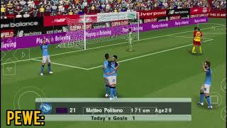 RC LENS VS SSC NAPOLI  PES PPSSPP GAMEPLAY 2 [upl. by Atalanta]