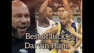 DARVIN HAM PHILIPPINE BASKETBALL ASSOCIATION PBA CAREER STATS 2006 [upl. by Fredric]