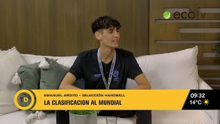 Emanuel Ardito y la clasificación Argentina al mundial de Handball [upl. by Alys]