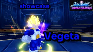 showcase vegeta evolved  liệu unit này có mạnh  Anime Vanguard [upl. by Fritzie]